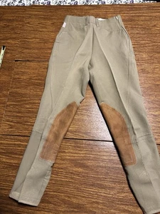THE TAYLORED SPORTSMAN EQUESTRIAN PANTS SIZE 24 ENGLISH RIDING HABITS MISSES - Picture 1 of 7