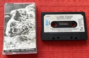 RAGE AGAINST THE MACHINE-CASSETTE TAPE - RAGE AGAINST THE MACHINE (SELF-TITLED) - Picture 1 of 6
