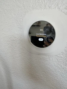Google Nest Thermostat Smart Wi-Fi Programmable Temperature Control Wall Plate - Picture 1 of 4