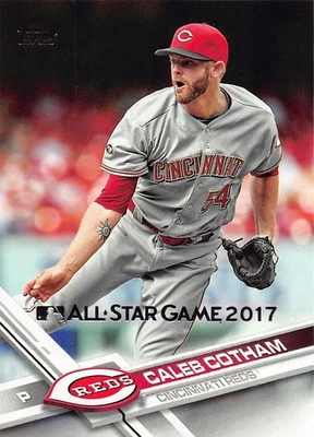 Caleb Cotham 2017 Topps 188  Cincinnati Reds  Baseball Card - Image 1 of 2