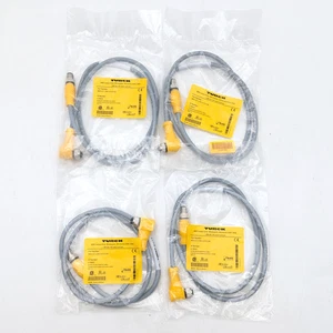 Turck WKS 4.5T-1-RSS 4.5T/C1118 | U-76910 Double-ended Cable 5-pin M12 (4 Pack) - Picture 1 of 5