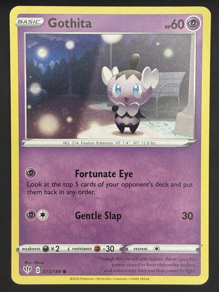 Pokémon TCG Gothita Darkness Ablaze 073/189 - Image 1 of 2