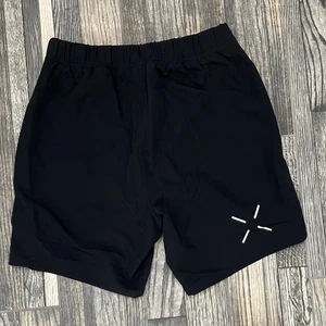 Ten Thousand The Foundation Black Athletic Shorts Men Size Medium 7” - PERFECT - Picture 1 of 7