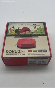 Lettore multimediale streaming Red Roku 2 RED XS Angry Birds Edition modello 3100AB - Foto 1 di 8