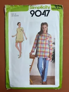 Pantalones y Pantalones Cortos Pullover Maternidad 9047 Patrón Simplicity Talla 12 - Imagen 1 de 3