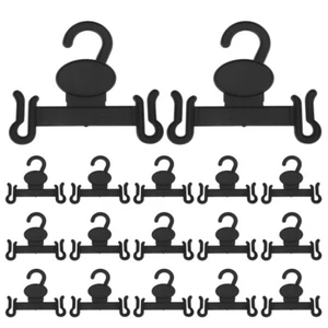 20 Pcs Slipper Hook Shoe Hooks Hanger Holders Double Closet Baby - Picture 1 of 12