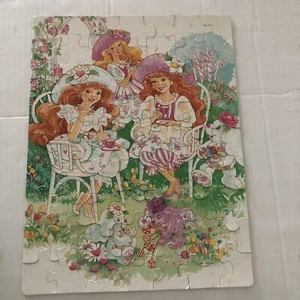 Puzzle 63 pezzi sigillato rosa menta piperita 1992 ~ completo - Foto 1 di 6