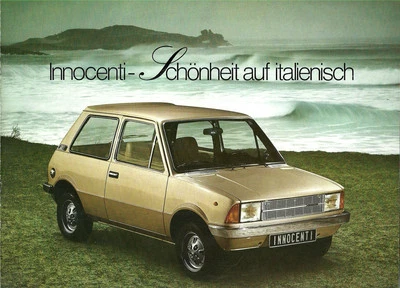 Depliant Brochure Innocenti 90 L - 120 L 1978 / 1979 Tedesco ORIGINALE - Immagine 1 di 4