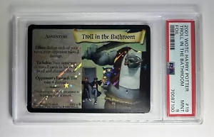 2001 Harry Potter TCG Base Set Troll in the Bathroom Foil Holo 19/116 PSA 9 Mint - Picture 1 of 2
