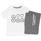 'Son Text' Kids Nightwear / Pyjama Set (KP015333)