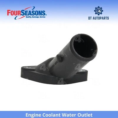 For 2003-2008 Toyota Corolla Engine Coolant Water Outlet 4 Seasons 2004 2005 - Image 1 of 4