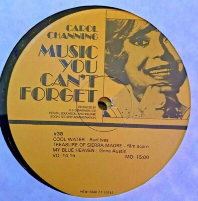 RADIO SHOW #37/38 CAROL CHANNING PRESENTS: BILL ROBINSON, BURL IVES, GENE AUSTIN - Image 1 of 2