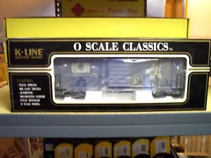 K Line K765-7426 Massachusetts Commemorative Classic Box Car Bank. - Picture 1 of 2