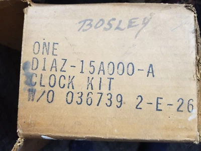 Kit de reloj OEM Ford D1AZ-15A000-A Foto 1 de 4