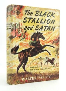 THE BLACK STALLION AND SATAN Walter Farley 1949 5th Printing Signed HBDJ VGC L1 - Imagen 1 de 7
