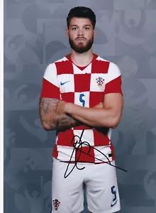 Football - Duje Caleta-Car - Hand Signed A4 Photograph - Croatia - COA - Picture 1 of 1