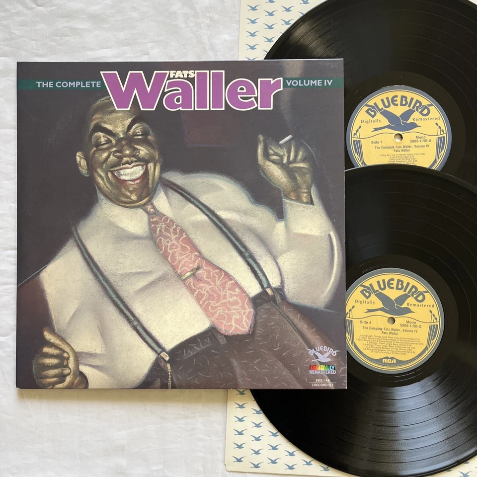 Fats Waller – The Complete Fats Waller Volume IV 1987 BLUEBIRD 2xLP Near Mint! - Image 1 of 4