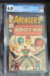 Cómics de Marvel Avengers #9 CGC 6.0 1964 primera aparición Wonder Man - Imagen 1 de 3