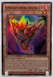 🔥1996 Yu-Gi-Oh! Superheavy Samurai Soulfire Suit - DUEA-ENDE3 - Limited Edition - Picture 1 of 2