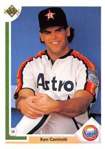 1991 Upper Deck Baseball #180 Ken Caminiti  Houston Astros 