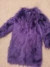 Michael Kors Purple Fur Coat