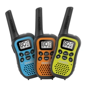 Uniden UHF CB Handheld Radio 80CH With Kid Zone Triple Colour Pack - Picture 1 of 3