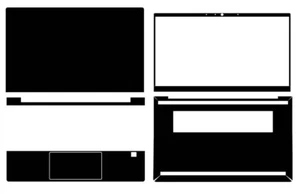 Carbon Vinyl Sticker Skin Cover for HP Probook 430 G8 13.3" Laptop Decals Guard - Picture 1 of 39