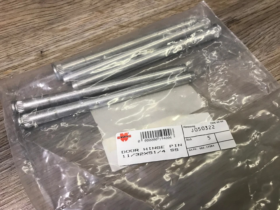 1988-1999 CHEVROLET GMC C K TRUCK BLAZER NEW 5 PCS DOOR HINGE PIN KIT 88891731 - Image 1 of 2