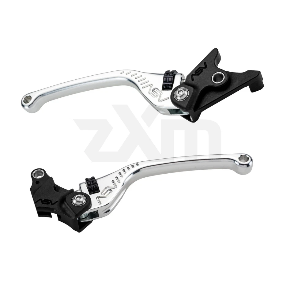 2003-2006 Ducati 999 S/R ASV Inventions F3 Series Brake & Clutch Lever Silver - Image 1 of 4