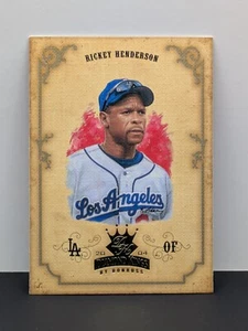 2004 Donruss Diamond Kings #150 Rickey Henderson Dodgers NM-MT - Bild 1 von 2