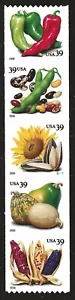 US Scott #4003-07, Plate #S1111 Coil 2006 Crops of America 39c VF MNH - Picture 1 of 1