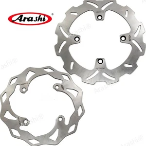 Arashi Front Rear Brake Disc Rotor For Kawasaki KX125 KX250 2006 2007 2008 - Picture 1 of 9