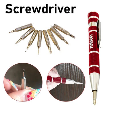 Magnetic Precision Screwdriver Set Computer PC Phone Electronics Repair Tool Kit - Image 1 of 4