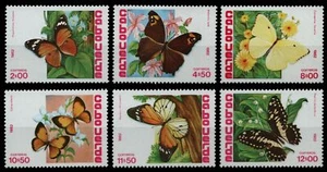 Cabo Verde 1982 - Mi-N.o 467-472 ** - Estampillada sin montar o nunca montada - Mariposas / Mariposas - Imagen 1 de 1