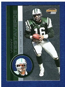 2001 Pacific Invincible Retail #171 Vinny Testaverde Jets - Picture 1 of 2