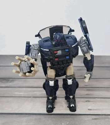 Transformers Last Knight BARRICADE Figure Deluxe Class 2017 Hasbro Police TLK — 第 1/4 张图片