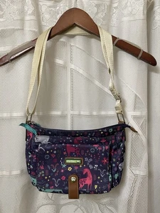 Lily Bloom Uni Corny Riley Umhängetasche umweltfreundlich Tasche Einhorn Blumen mehrfarbig - Bild 1 von 5