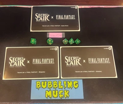 Magic Secret Lair x FINAL FANTASY: Complete NON-FOIL Set in JAPANESE MTG - Image 1 of 2