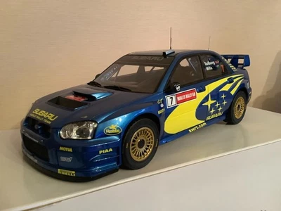 SUBARU IMPREZA S9 WRC03 (N°7) P. SOLBERG RALLYE WALES GB 2003 OTTO 1/12 - Immagine 1 di 4