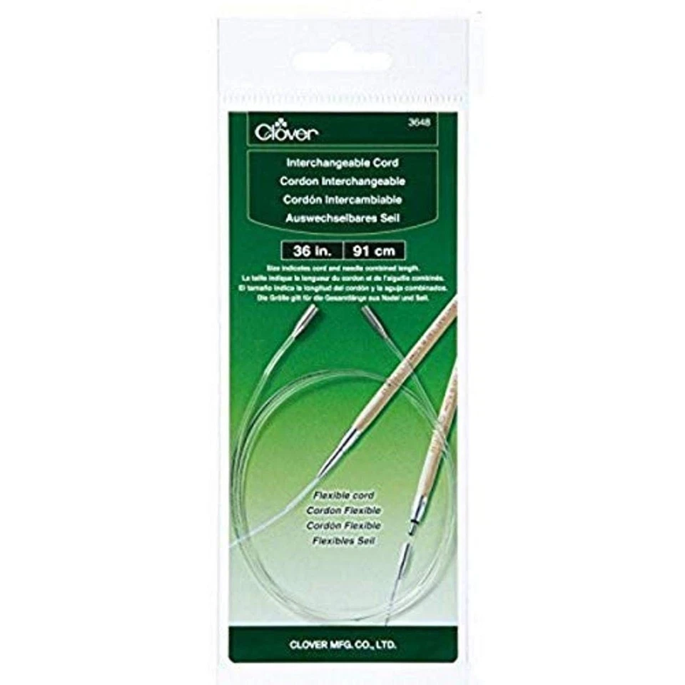 Clover 3648 Cordón Intercambiable Needlecraft, 36", Otros Kits de Bordado a Mano Foto 1 de 1