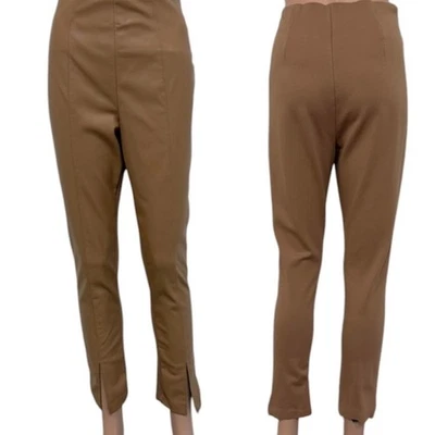 Calvin Klein Pantalón Mediano Imitación Cuero Frontal P3 2466 Foto 1 de 4