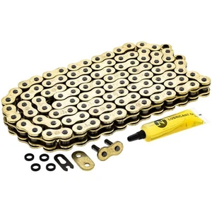 NICHE Gold 520 X-Ring Chain 104 Links With Connecting Master Link Motorcycle - Picture 1 of 8