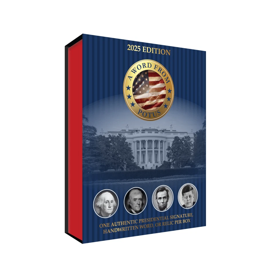 2025 A Word From POTUS Sealed Box - (1) Card Per Box! - Image 1 of 4