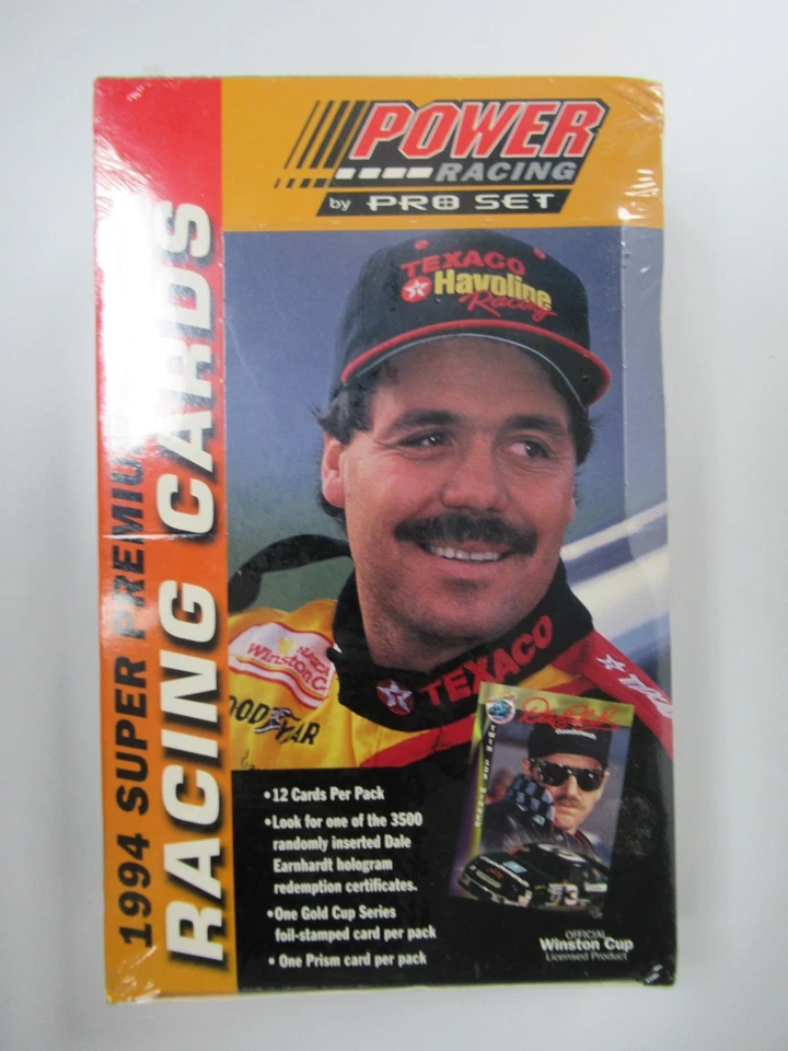 Factory Sealed 1994 Pro Set Power Racing Trading Card Box - Image 1 of 4