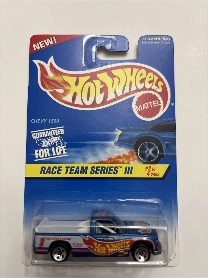 Novo 1996 Hot Wheels Race Team Series III Chevy Pickup Truck 1500 #534 5SP NOVO NA CAIXA - Imagem 1 de 1