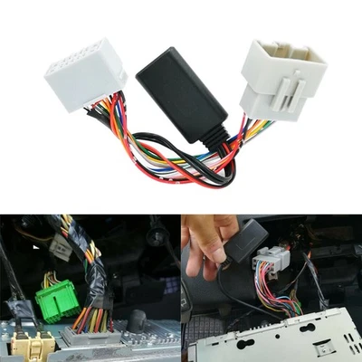 For Volvo C30 C70 S40 S60 Bluetooth Module Radio AUX Receiver Cable Adapter Kit Foto 1 de 4