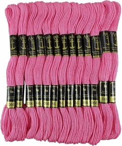 Anchor Threads Hand Embroidery Thread Stranded Cotton Cross Stitch Floss Pink - Picture 1 of 4