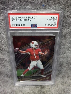 Kyler Murray 2019 Panini Select Rookie Field Level RC #204 PSA 10 Arizona - Image 1 of 2