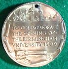 1909 Bronze Medal. To Commemorate The Opening Of BIRMINGHAM UNIVERSTY. 35mm.