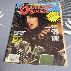 OUTLAW BIKER magazine January 1985 vol.1 #1 98 pages. Premier Issue. - Picture 1 of 8